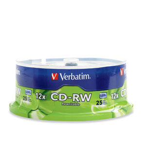 Disco CD-RW VERBATIM - CD-RW, 700 MB, 25, 12x, 80 min Disco CD-RW VERBATIM - CD-RW, 700 MB, 25, 12x, 80 min